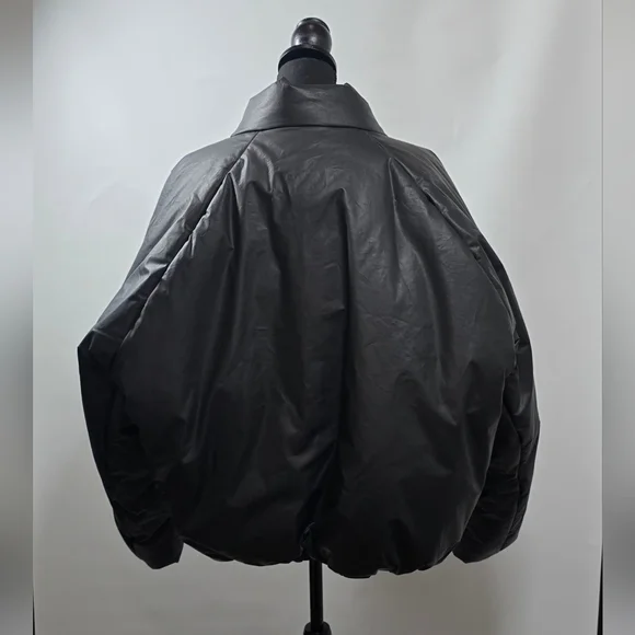 Yeezy X GAP YZY Kayne West Black Round Jacket